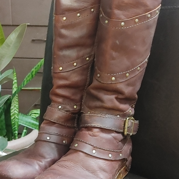 Area Forte 1872 003071 Brown Distressed sz. 7.5 38 - Picture 3 of 16